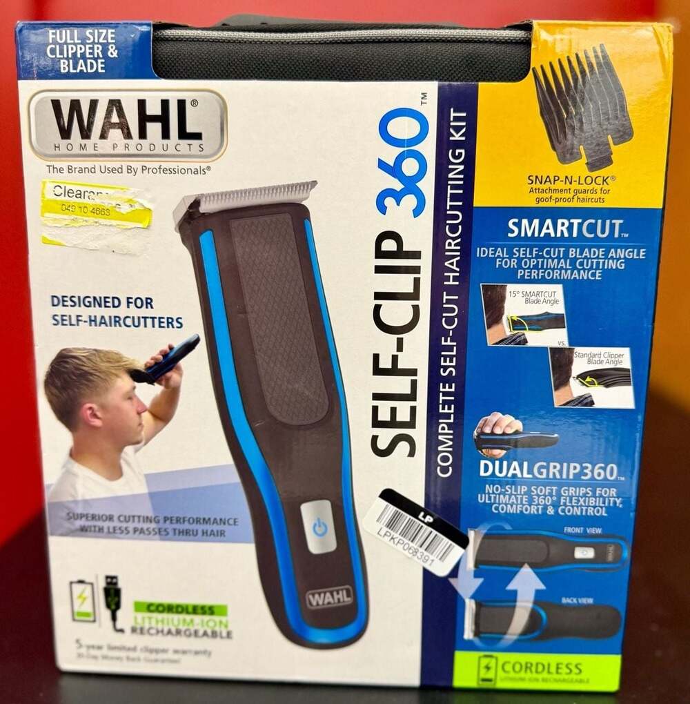 Wahl Self-Clip 360 Complete Self-Cut Haircutting Kit Model 6275LP